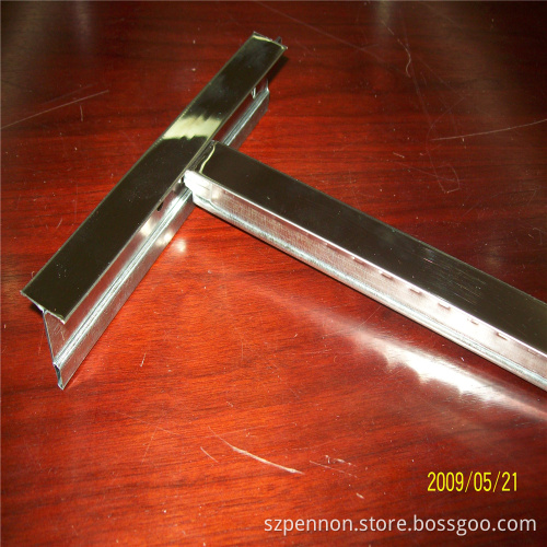 Stainless Face Mirror Face Groove T Grid T Bar